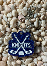 Load image into Gallery viewer, Knights Acrylic Keychain - Two Options
