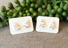 Load image into Gallery viewer, Acrylic Stud Holiday Cakes Christmas Tree

