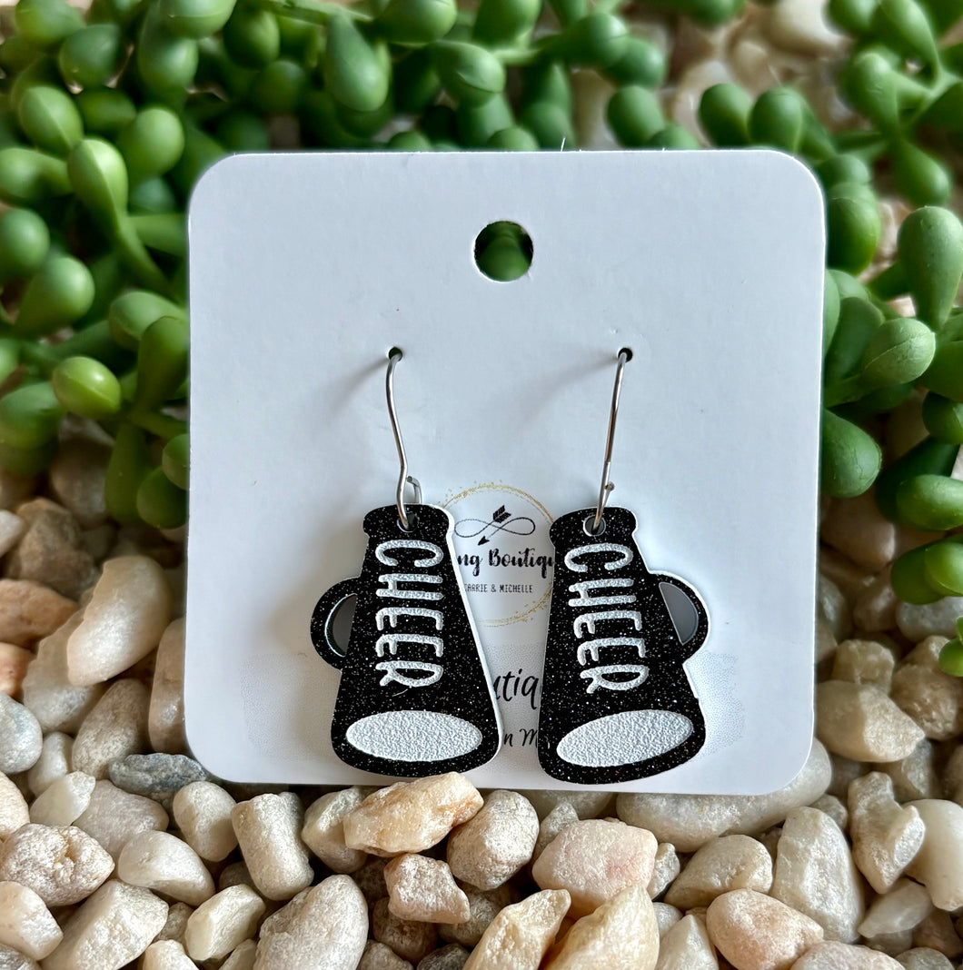 Cheer Acrylic Dangle