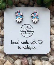 Load image into Gallery viewer, Easter Gnome Studs
