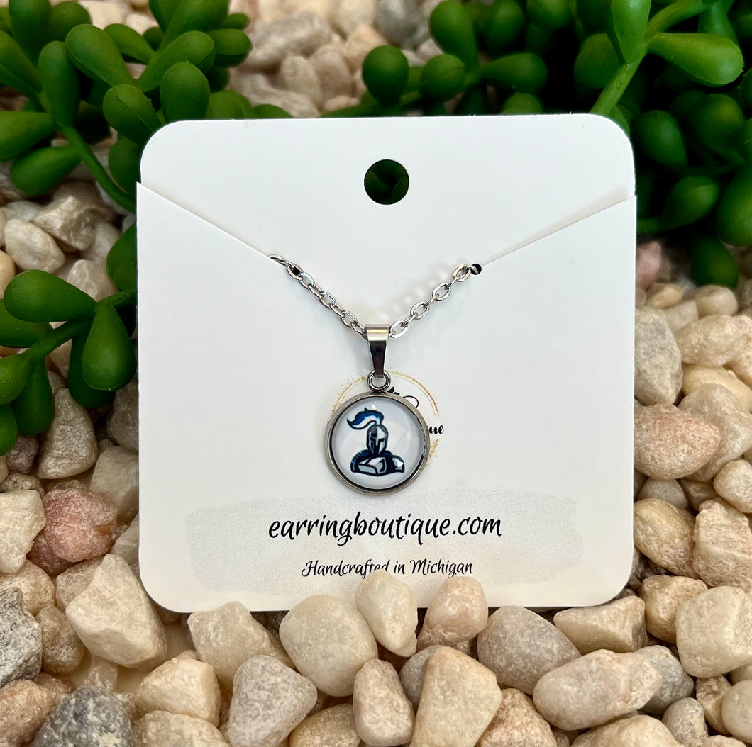 Knights Girls Hockey Necklace