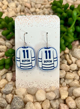 Load image into Gallery viewer, Knights Custom Jersey Earrings
