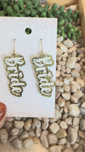 Load and play video in Gallery viewer, Bride Acrylic Dangles
