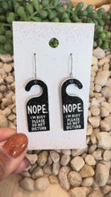Load and play video in Gallery viewer, Do Not Disturb Acrylic Dangles
