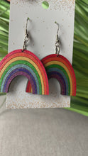 Load and play video in Gallery viewer, Wood Rainbow Dangles
