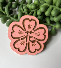 Load image into Gallery viewer, Hana Blooms Engraved Wood Magnets
